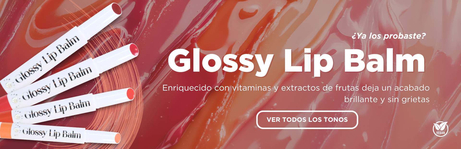 glossy lip balm